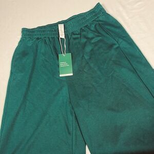 Halara Womens High Waisted Jogger Sweatpants Green Athleisure Size M NWT
